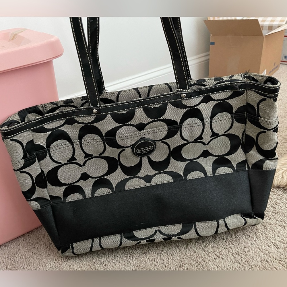 Coach diaper bag